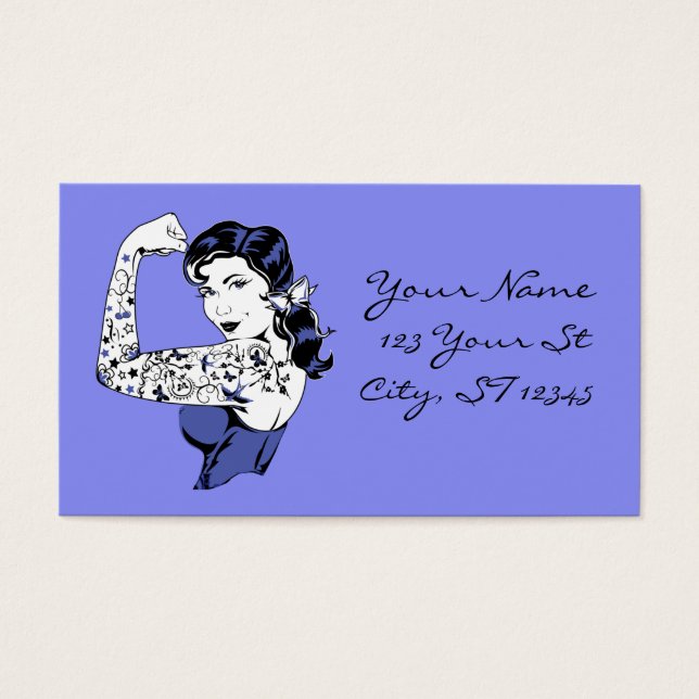 Tattoo Girl Arm Up Thunder_Cove (Vorderseite)