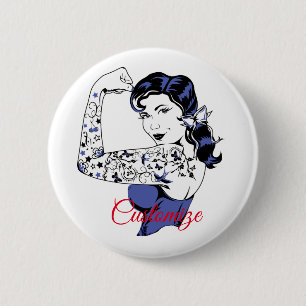 Tattoo Girl Arm Up Thunder_Cove Button
