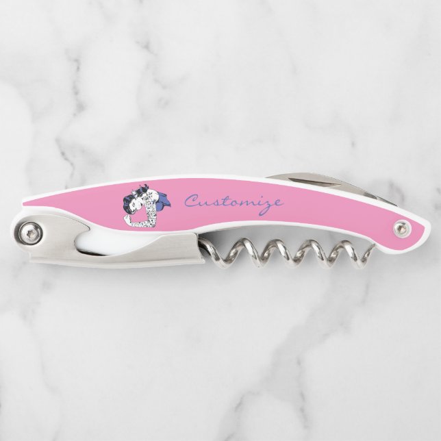 Tattoo Girl Arm Up Thunder_Cove Kellnermesser (Vorderseite)