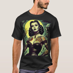 Tattoo Goth Woman T-Shirt