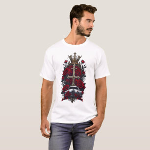 Tattoo-Gothic-Kreuz 4 T-Shirt