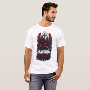 Tattoo-Gothic-Kreuz 5 T-Shirt