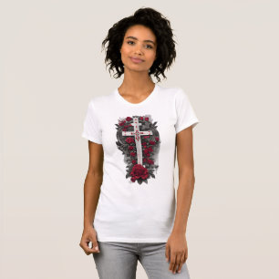 Tattoo-Gothic-Kreuz 9 T-Shirt