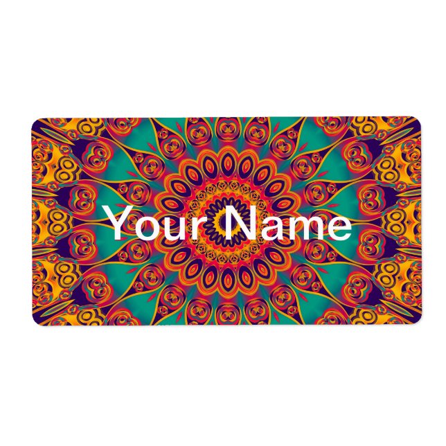 Tattoo Kaleidoscope Fraktal (Vorne)