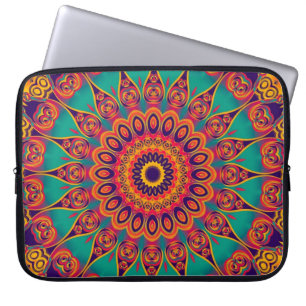 Tattoo Kaleidoscope Fraktal Laptopschutzhülle