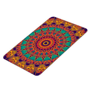 Tattoo Kaleidoscope Fraktal Magnet