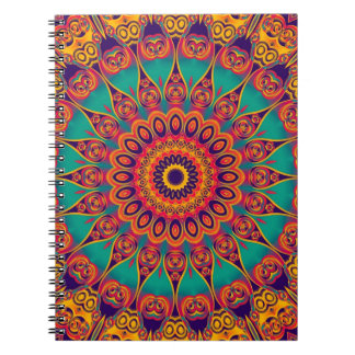 Tattoo Kaleidoscope Fraktal Notizblock