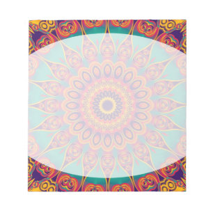 Tattoo Kaleidoscope Fraktal Notizblock