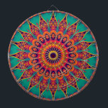 Tattoo Kaleidoskop-Fraktal Dartscheibe<br><div class="desc">Kaleidoskop ART von EDDA Fröhlich | Fraktal Grundlegend: Apophysis / Incendia / Mandelbulb 3D-Rendering | Thema: moderne abstrakte Digitaltechnik</div>