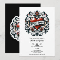 Tattoo mit wahrem Liebesherz sieht Hochzeit