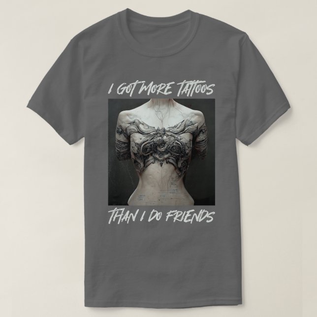 Tattoo Motif T-Shirt (Design vorne)