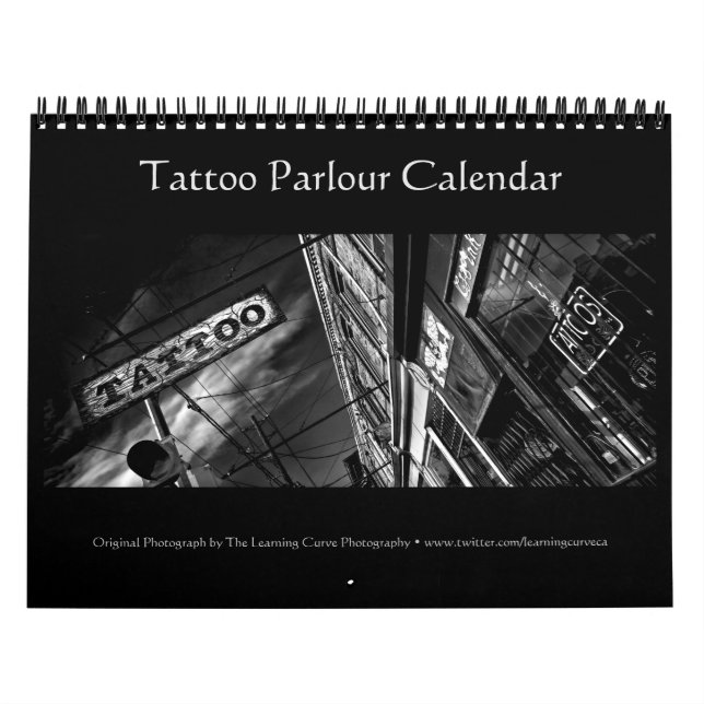 Tattoo Parlor Kalender (Titelbild)