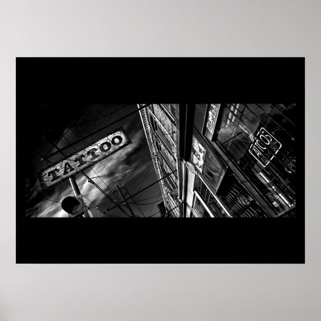 Tattoo Parlor Queen St E No 1 Poster (Vorne)