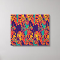 Tattoo Pattern Art - Flammen & Kreise