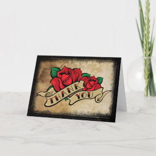 Tattoo-Rose Danke