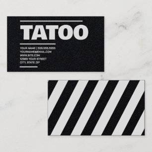 Tattoo Shop Visitenkarte