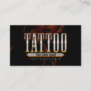 Tattoo Studio Tattoo Artist Visitenkarte
