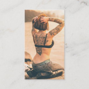 Tattoo-Studio Visitenkarte