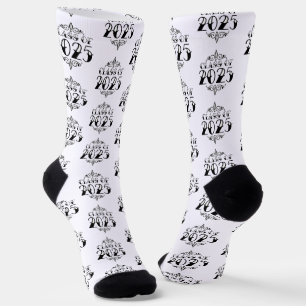 Tattoo Style Class of 2025 Abschluss Socken