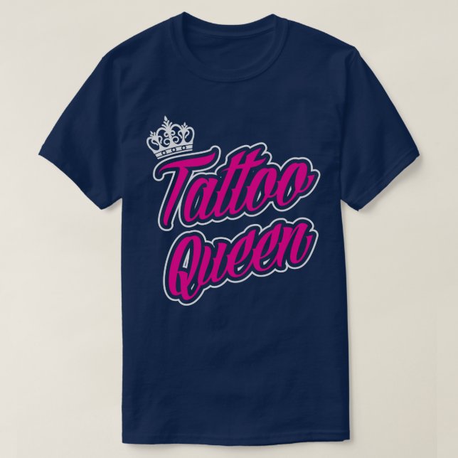 Tattoo weiß T-Shirt (Design vorne)