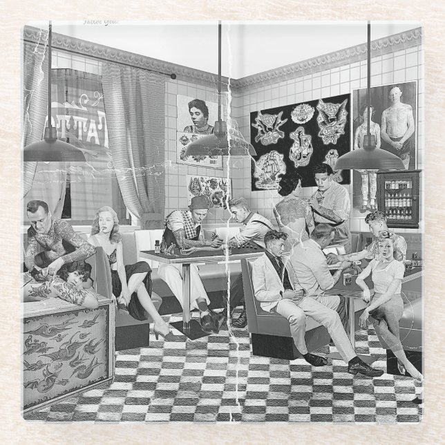 Tattoo You! Glasuntersetzer (Vorderseite)