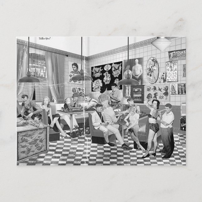 Tattoo You! Postkarte (Vorderseite)