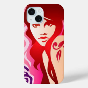 Tattooed Girl - iPhone 15 Fall Case-Mate iPhone Hülle