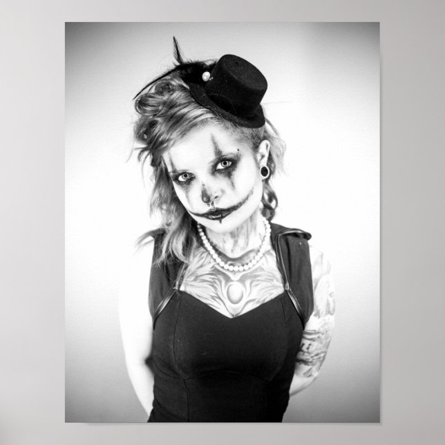 Tattooed Model - Ashley Lynn Poster (Vorne)