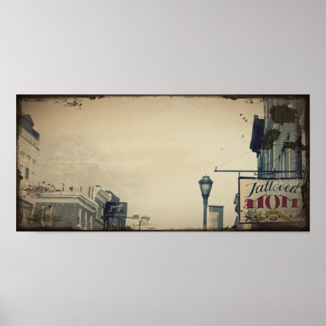 Tattooed Mom Poster (Vorne)
