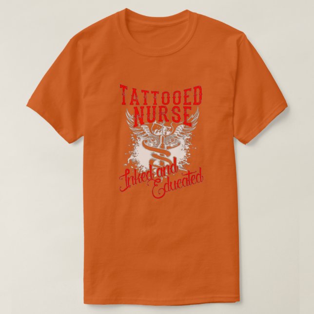 tattooed nurse 1 T-Shirt (Design vorne)