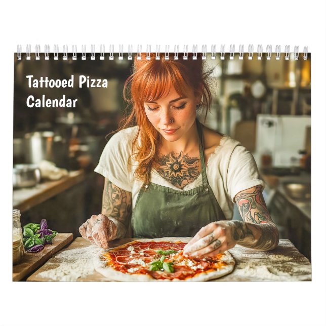 Tattooed Pizza – Kalender   (Titelbild)