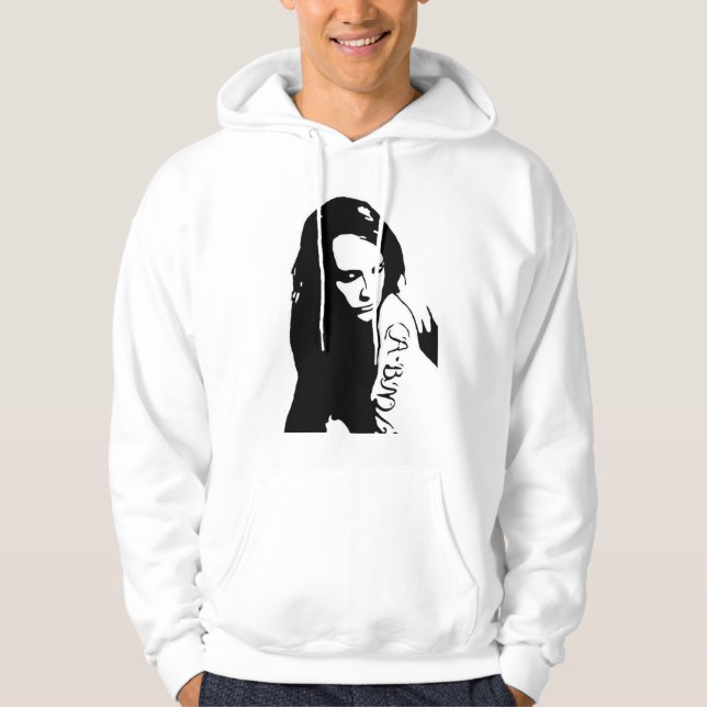 Tattooid Girl Hoodie (Vorderseite)