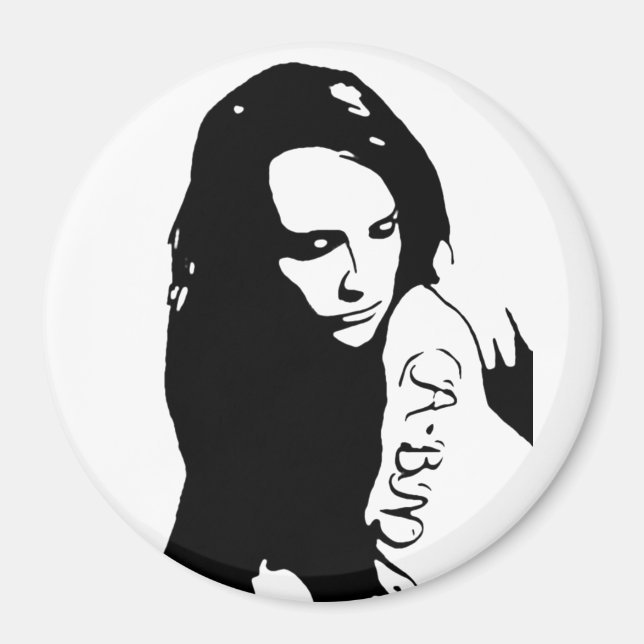Tattooid Girl Magnet (Vorne)
