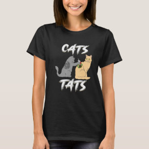 Tattoonkatze für Feline Tattoo Artist T-Shirt