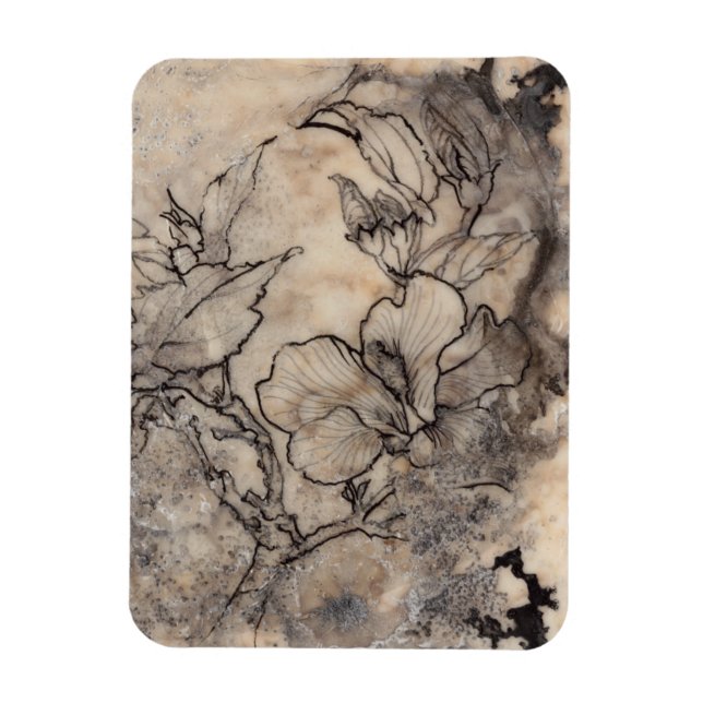 Tattooot floral I Magnet (Vertikal)