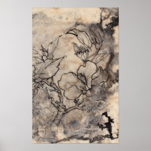 Tattooot floral I Poster