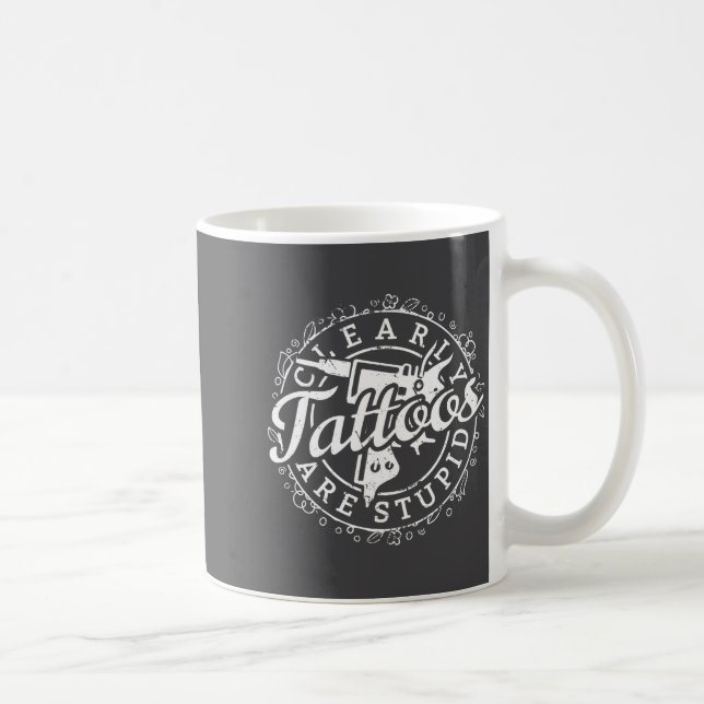 Tattoos Are Stud Shirt Funny Tattoo Artist Ink Lov Kaffeetasse (Rechts)