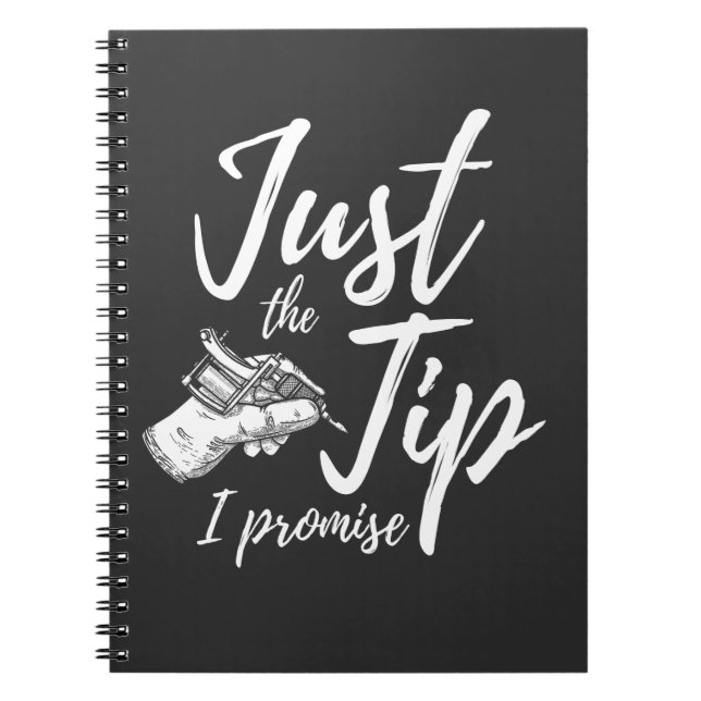 Tattoos Lover Tipp Inkted Tattoo Artist Notizblock (Vorderseite)