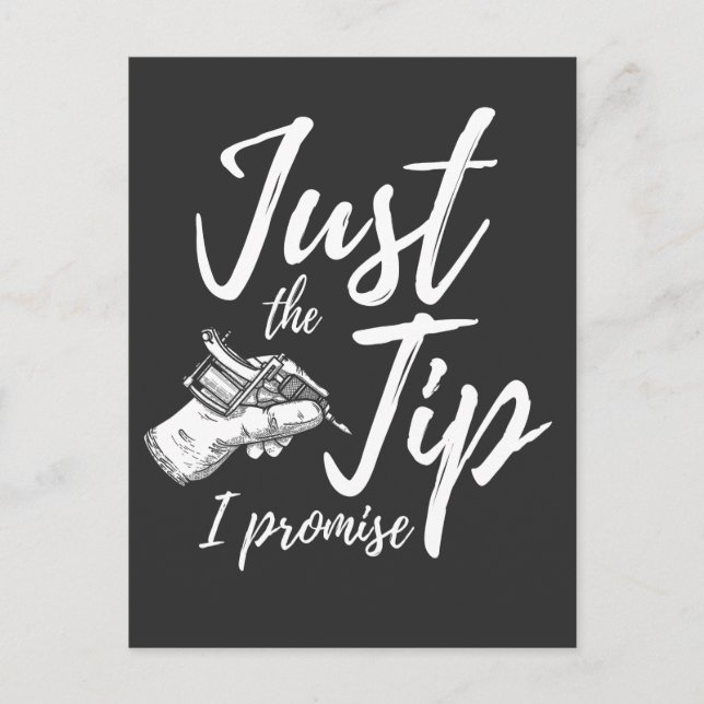 Tattoos Lover Tipp Inkted Tattoo Artist Postkarte (Vorderseite)