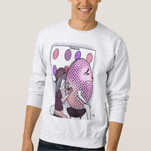Tattoos Men's White Sweatshirt