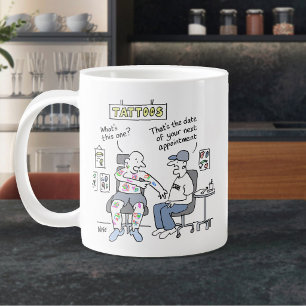 Tattoos Theme Funny Tattooist Jumbo-Tasse