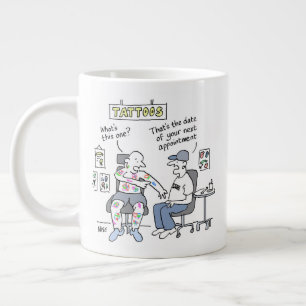 Tattoos Theme Funny Tattooist Jumbo-Tasse