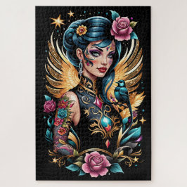 Tattoos und Rose 2 Puzzle