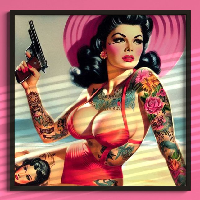Tattoot Beach Button-up Poster (Von Creator hochgeladen)