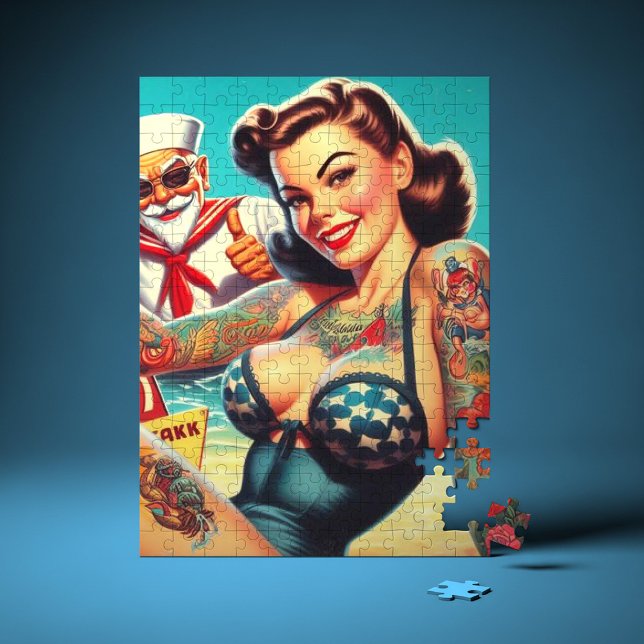 Tattoot Beach Button-up Puzzle (Von Creator hochgeladen)