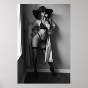 Tattoot Cowgirl Poster