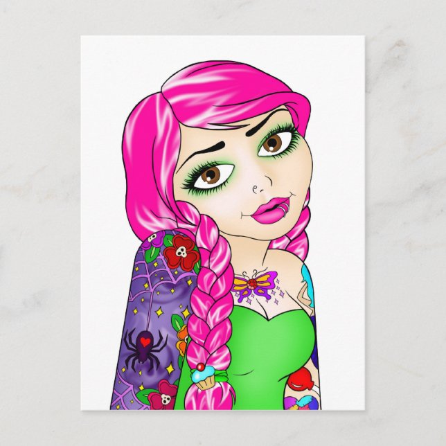 Tatty Anne Postkarte (Vorderseite)