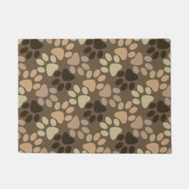 Tatzen-Druck-Entwurf Fußmatte