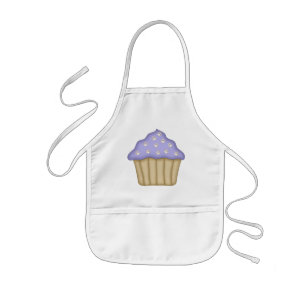Tatzen-Druck-kleiner Kuchen Kinderschürze