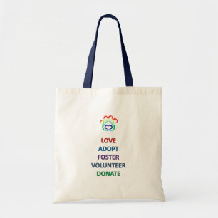 Tatzen-Druck-Rettungs-HundeTasche, Liebe Tragetasche
